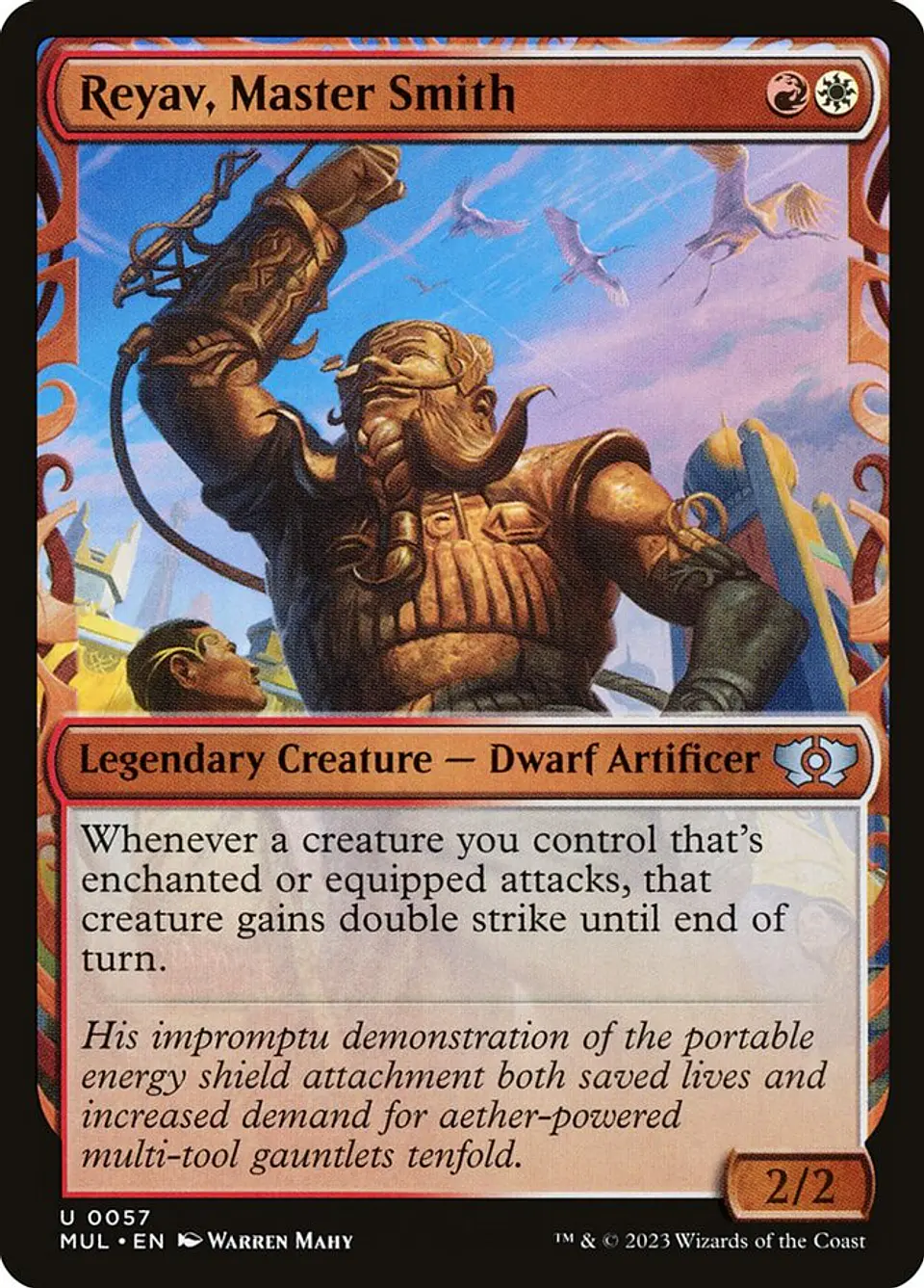 Reyav, Master Smith (Showcase) | Inglés | NM | MUL 1
