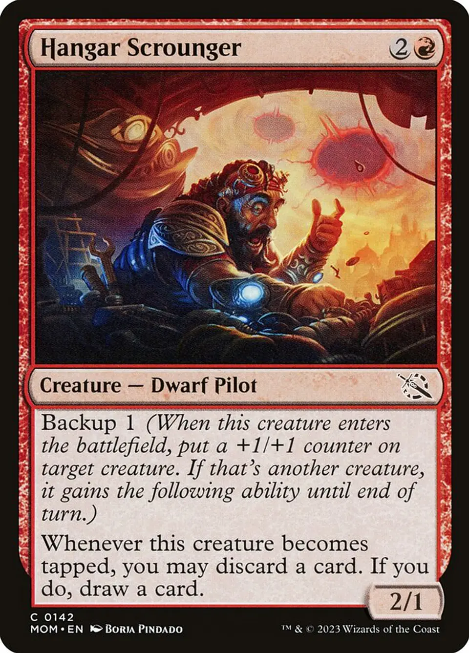 Hangar Scrounger (foil) | Inglés | NM | MOM 1