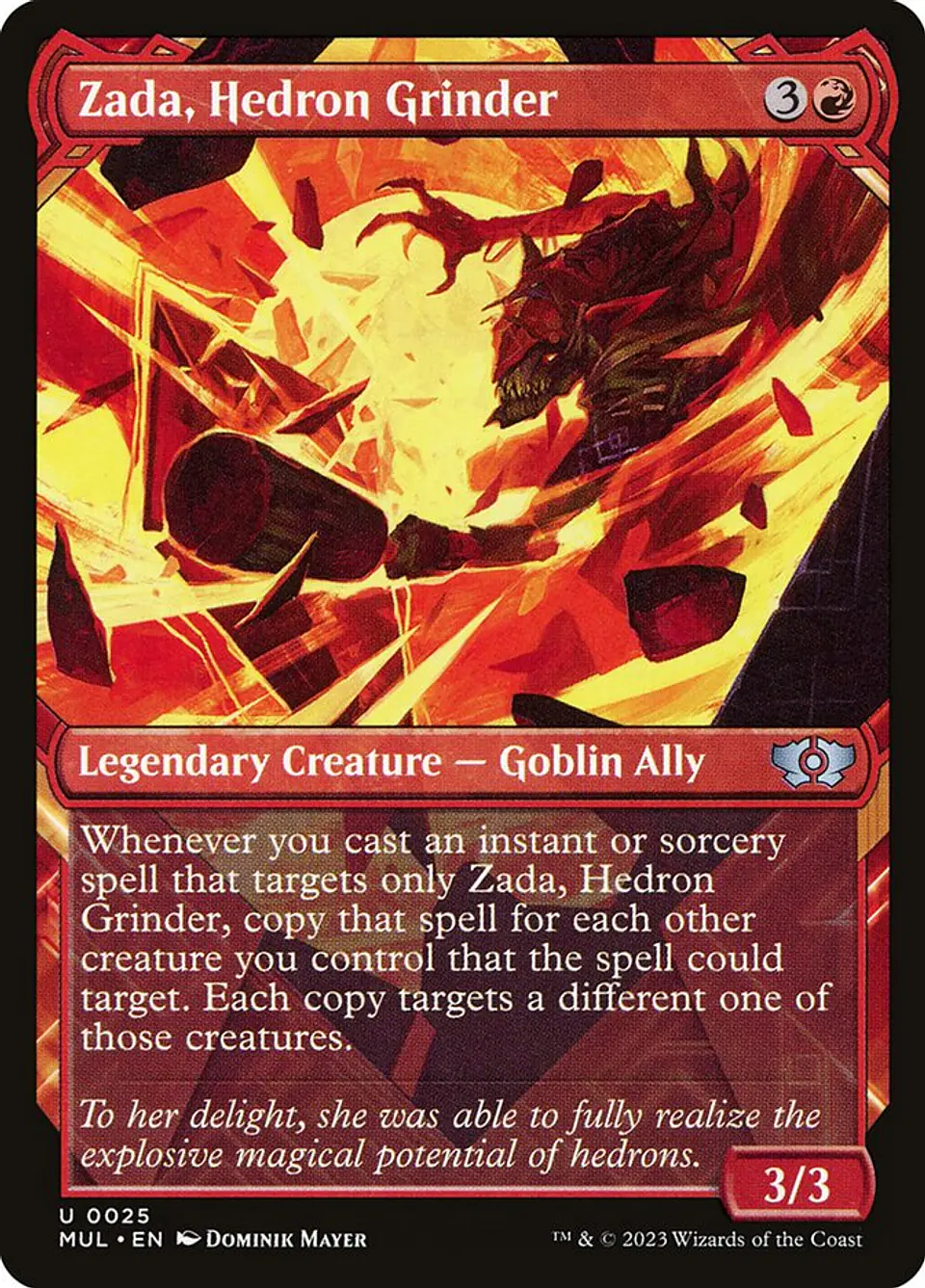 Zada, Hedron Grinder (Showcase) | Inglés | NM | MUL 1
