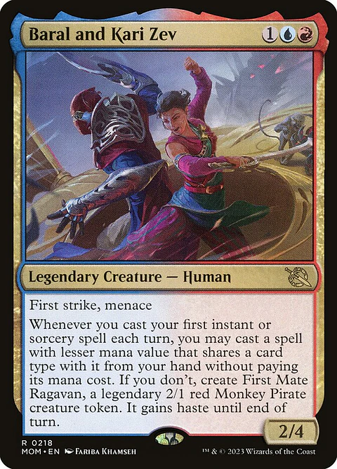 Baral and Kari Zev | Inglés | NM | MOM