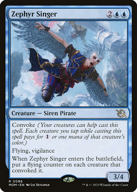 Zephyr Singer | Inglés | NM | MOM