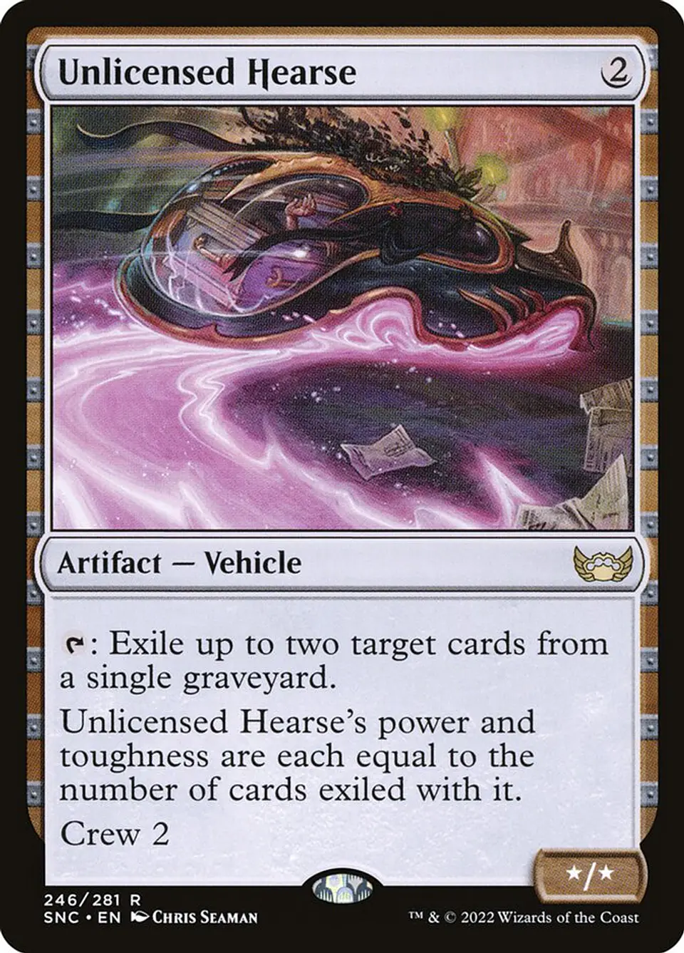 Unlicensed Hearse | Español | EX | SNC 1