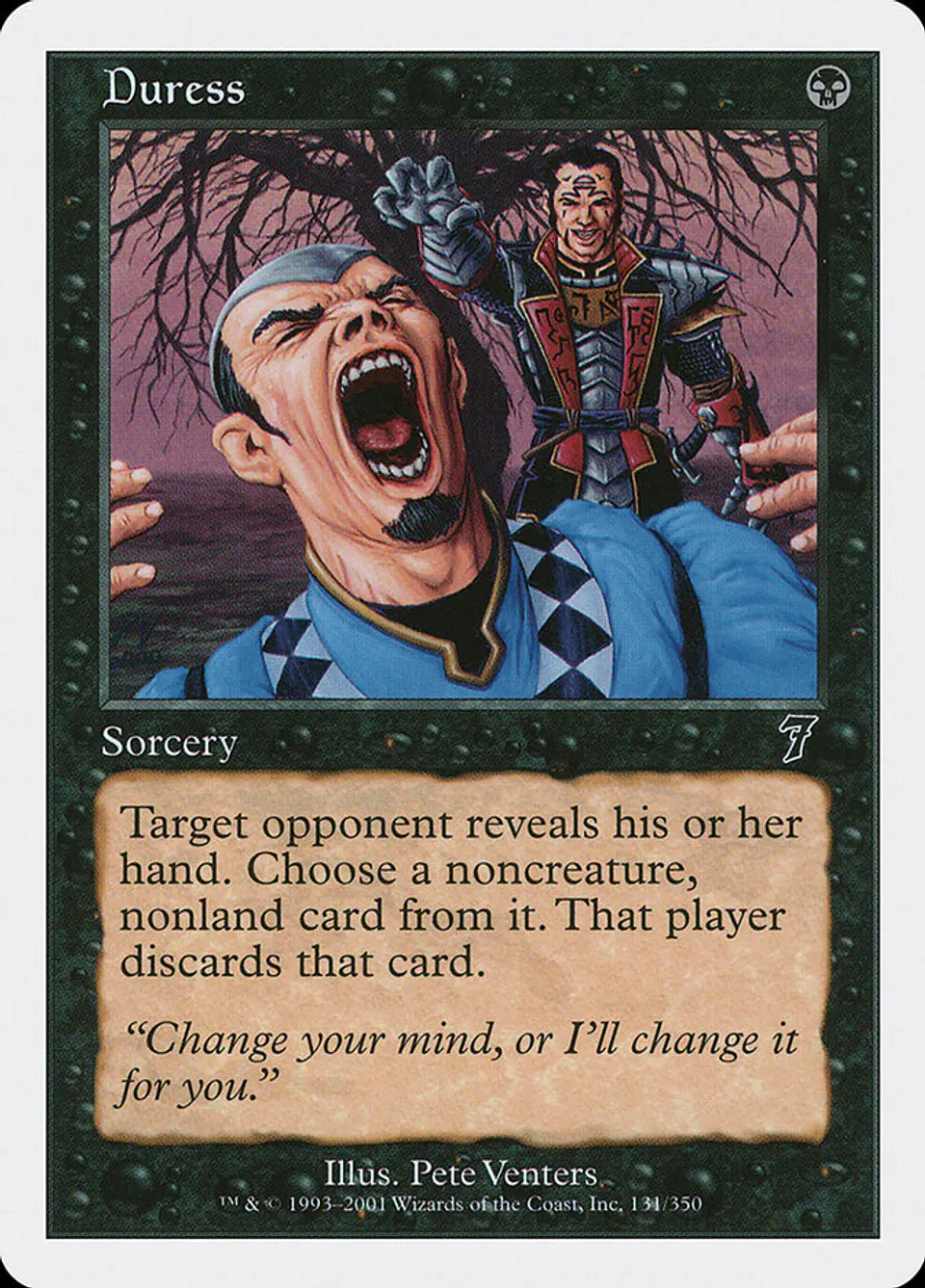 Duress (Retro Frame) | Español | EX | 7ED 1