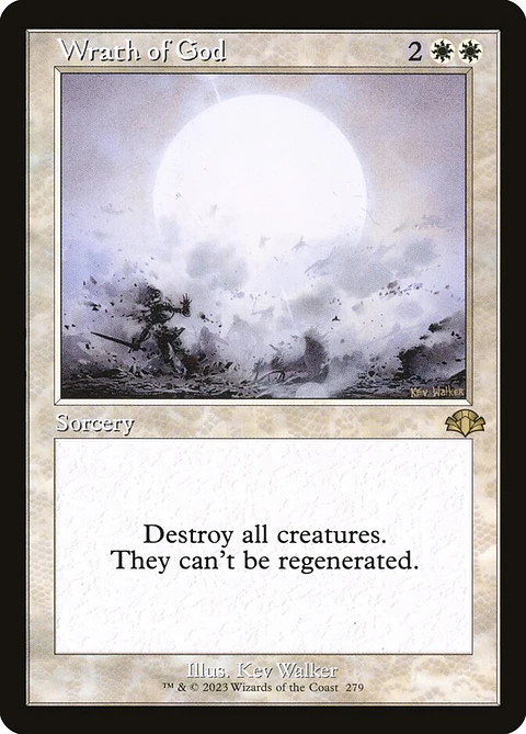 Wrath of God (Retro Frame) | Inglés | NM | DMR