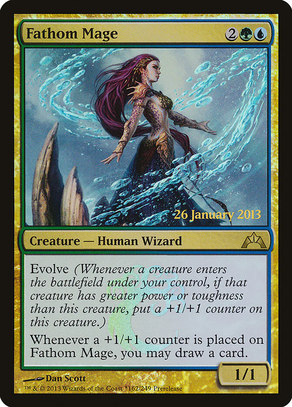 Fathom Mage (Launch foil) | Español | EX | PGTC 1
