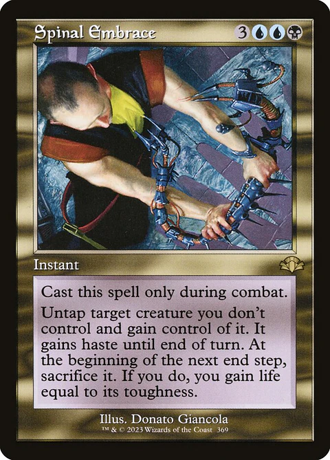 Spinal Embrace (Retro Frame) | Inglés | NM | DMR