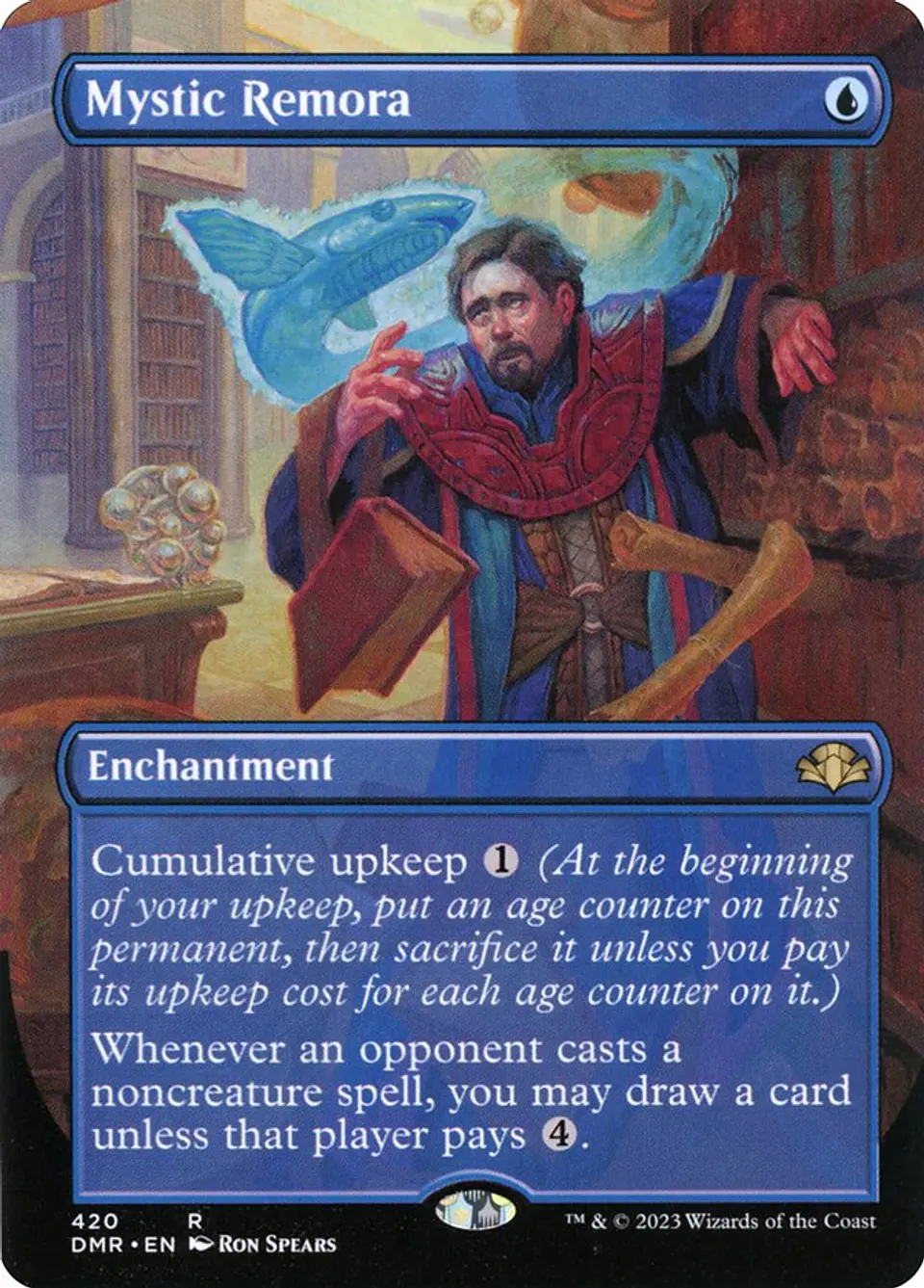 Mystic Remora (Borderless) | Inglés | NM | DMR 1