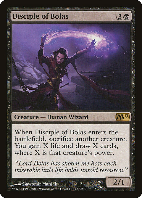 Disciple of Bolas (foil) | Español | EX | M13
