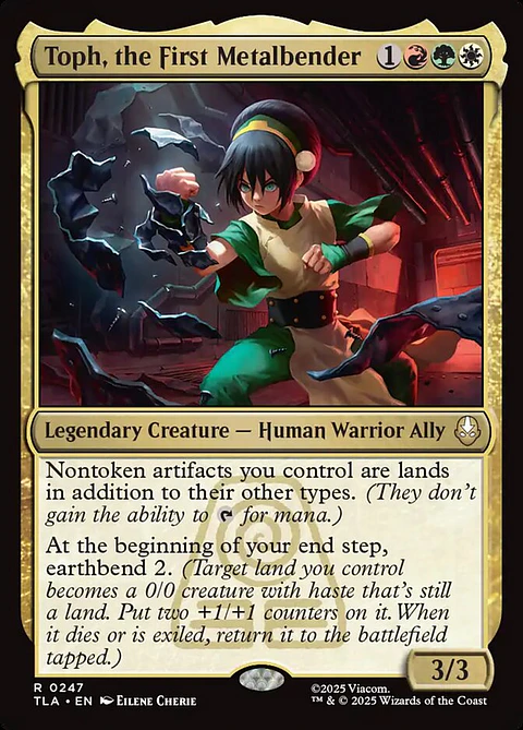 Toph, the First Metalbender | Inglés | NM | TLA