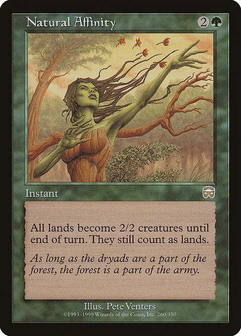 Natural Affinity (Retro Frame) | Español | EX | MMQ