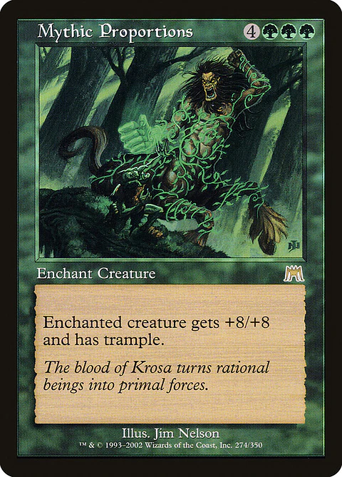Mythic Proportions (Retro Frame) | Español | EX | ONS