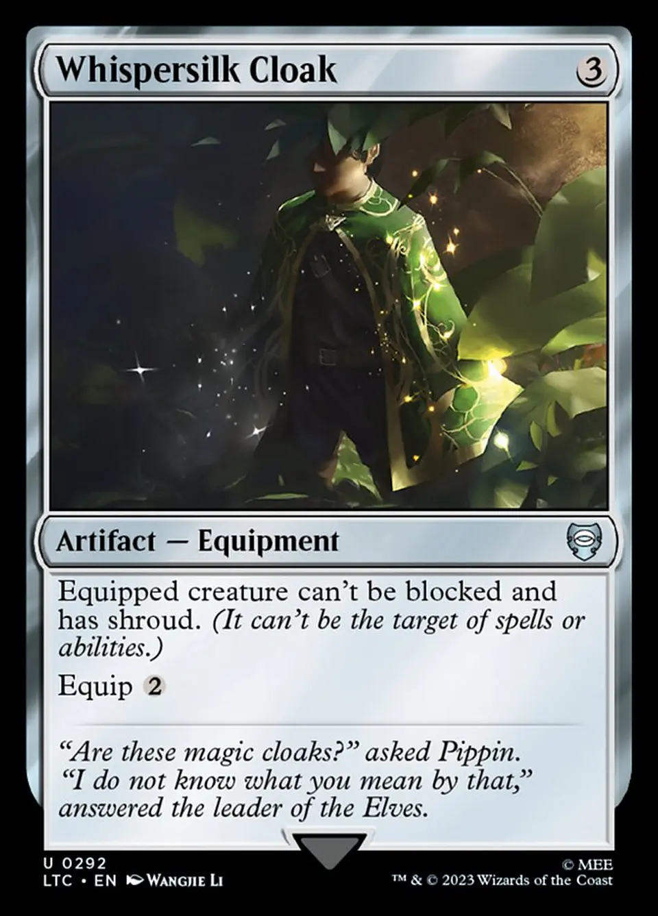 Whispersilk Cloak | Inglés | NM | LTC 1