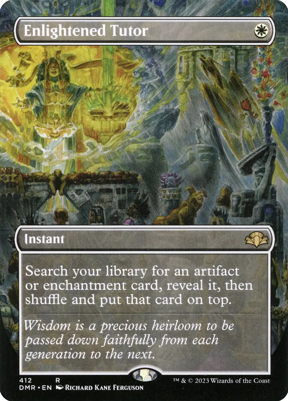 Enlightened Tutor (Borderless) | Inglés | NM | DMR 1