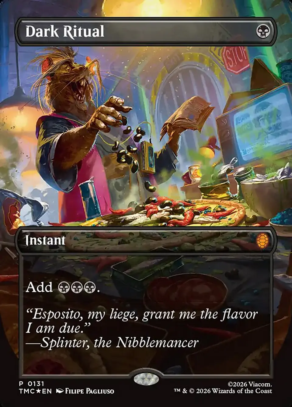 Dark Ritual (Borderless foil) | Inglés | NM | TMC 1