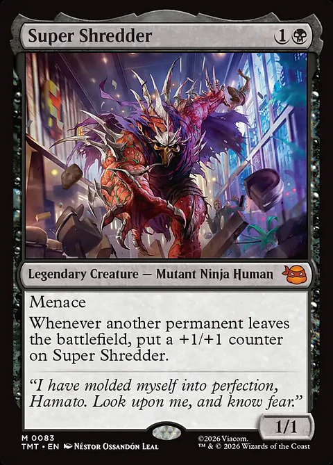 Super Shredder (foil) | Inglés | NM | TMT