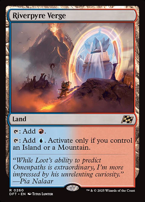 Riverpyre Verge | Inglés | NM | DFT
