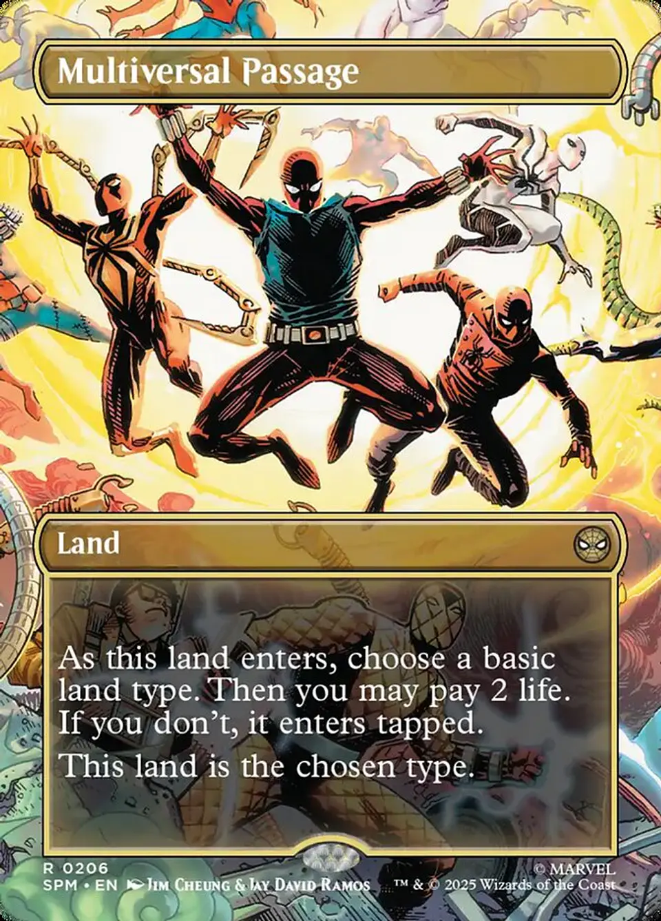 Multiversal Passage (Borderless foil) | Inglés | NM | SPM 1