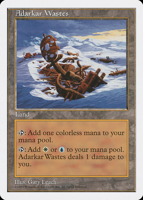 Adarkar Wastes (Retro Frame) | Inglés | NM | 5ED