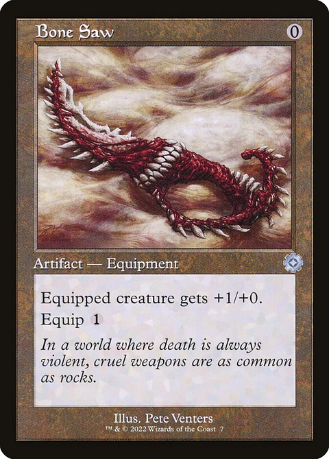Bone Saw (Retro Frame) | Español | NM | BRR