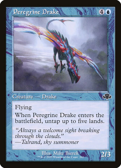 Peregrine Drake (Retro Frame) | Español | NM | DMR