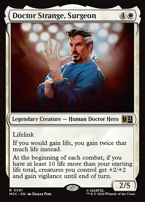 Doctor Strange, Surgeon | Inglés | NM | MSC
