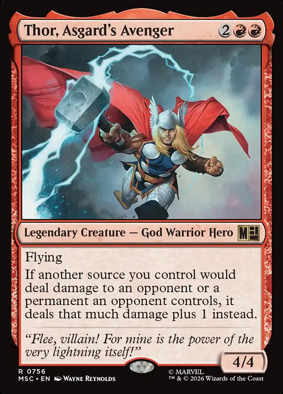 Thor, Asgard's Avenger | Inglés | NM | MSC 1