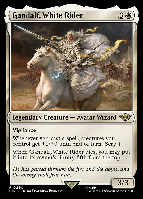 Gandalf, White Rider | Español | NM | LTR