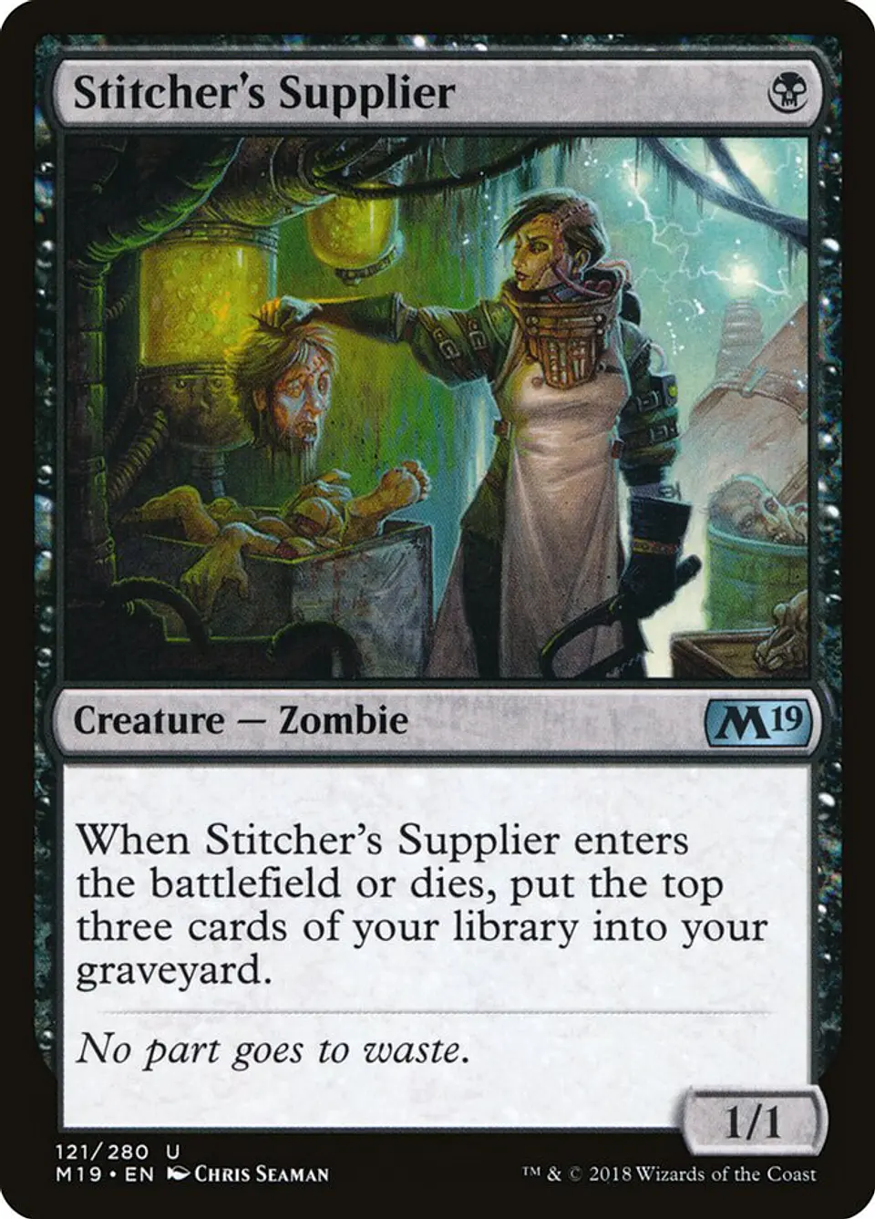 Stitcher's Supplier | Español | NM | M19 1