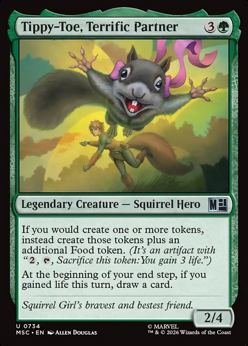 Tippy-Toe, Terrific Partner | Inglés | NM | MSC 1