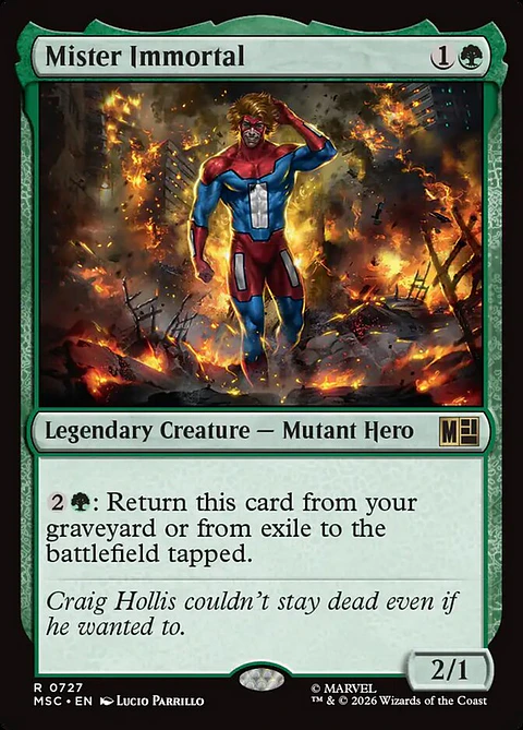 Mister Immortal | Inglés | NM | MSC