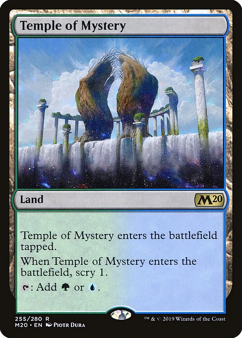 Temple of Mystery | Español | NM | M20