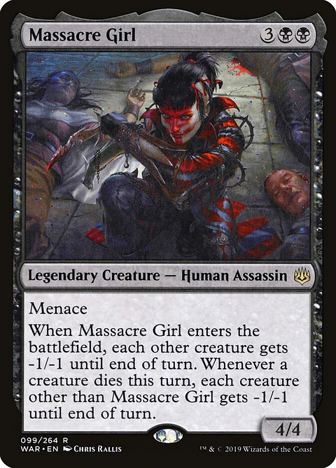 Massacre Girl | Inglés | NM | WAR