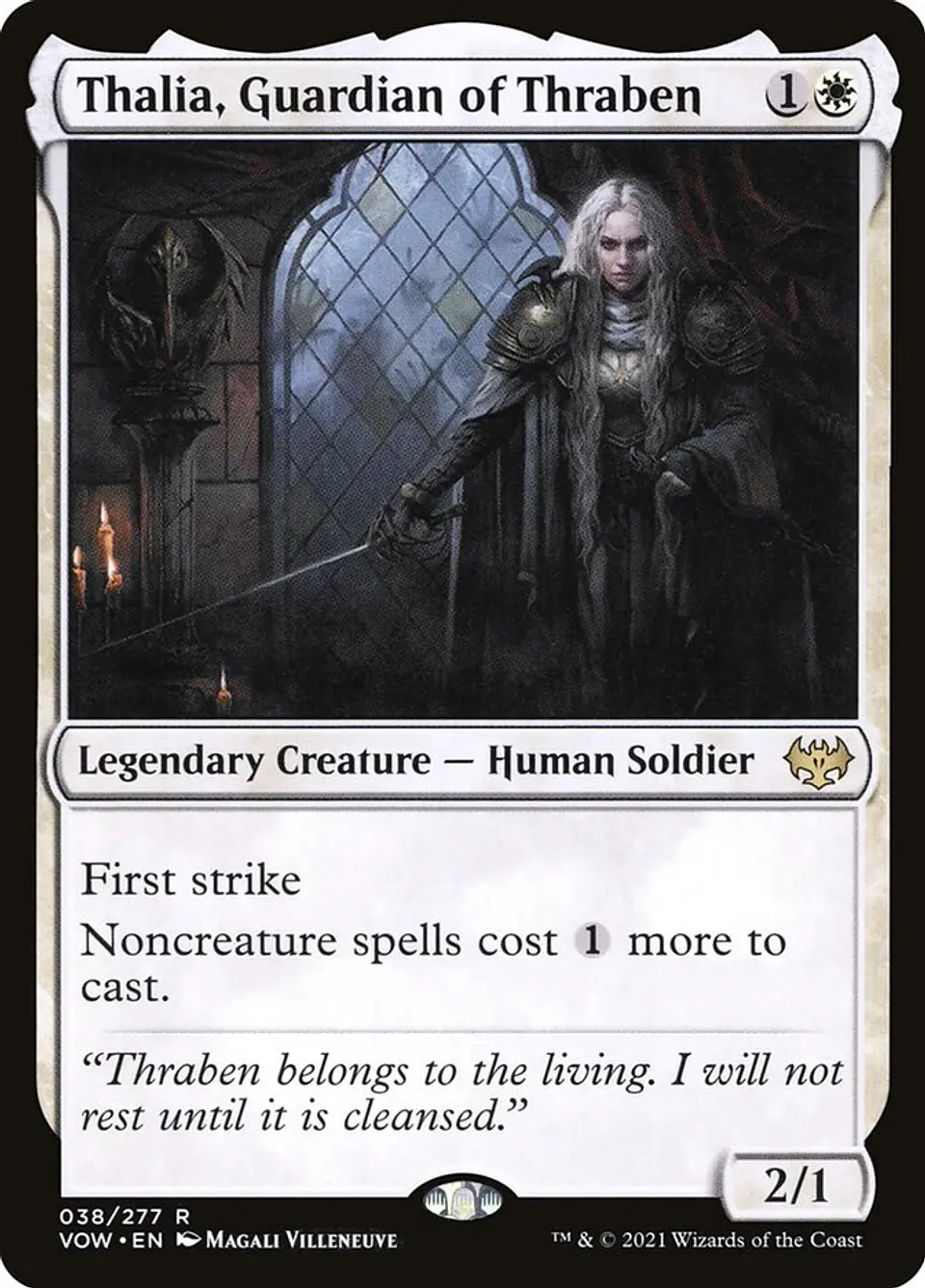 Thalia, Guardian of Thraben | Inglés | NM | VOW 1