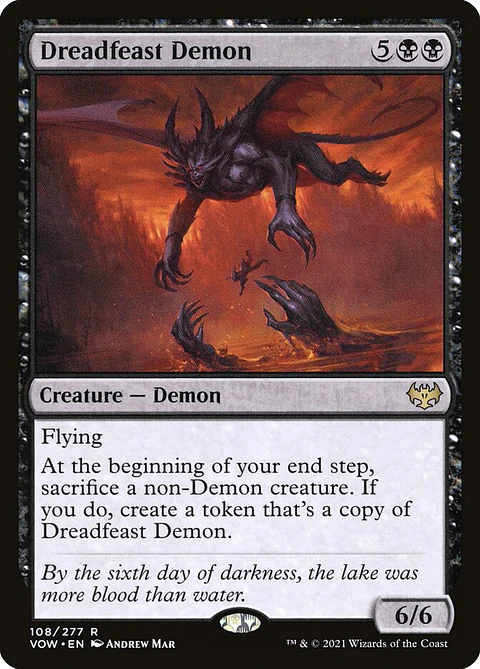 Dreadfeast Demon | Español | NM | VOW