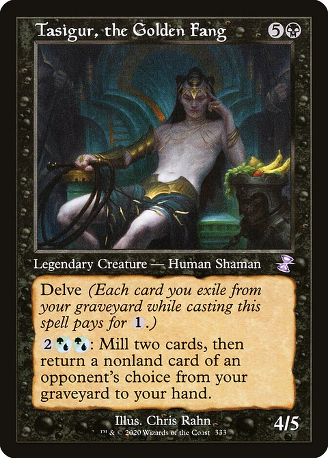 Tasigur, the Golden Fang (Retro Frame) | Español | NM | TSR