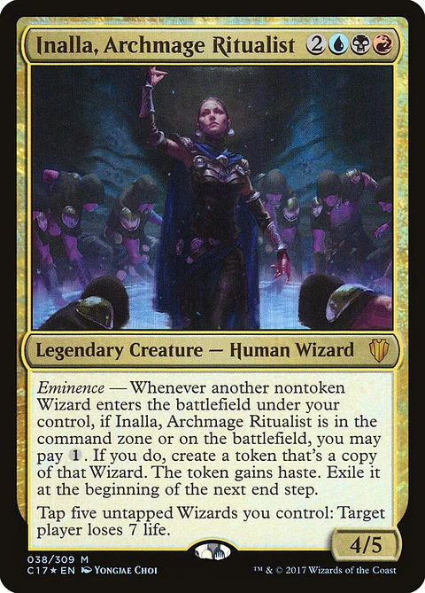 Inalla, Archmage Ritualist (foil) | Español | NM | C17