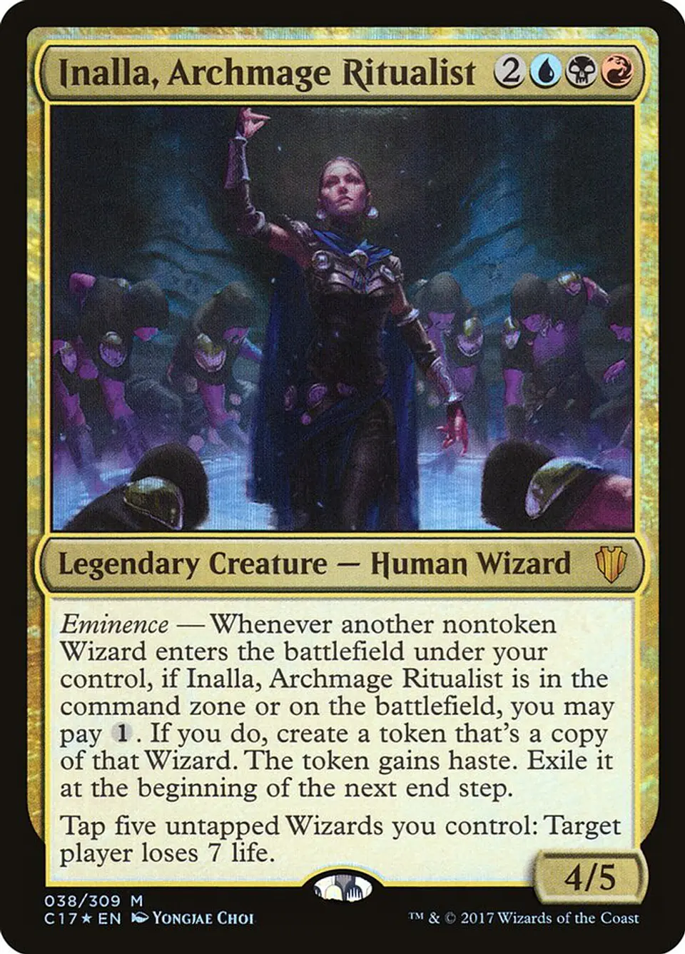 Inalla, Archmage Ritualist (foil) | Español | NM | C17 1