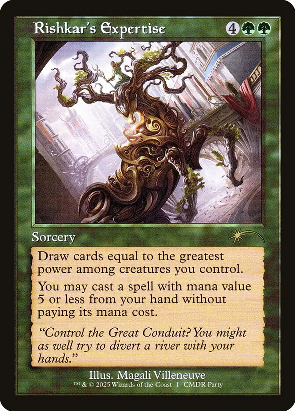 Rishkar's Expertise (Retro Frame foil) | Inglés | NM | PW25 1