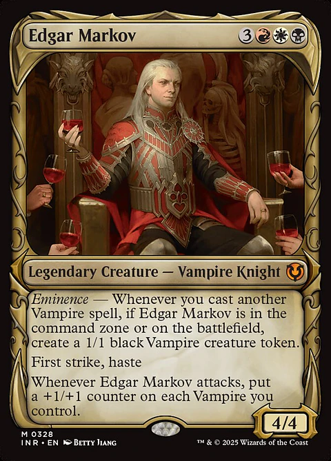 Edgar Markov (Showcase foil) | Inglés | NM | INR