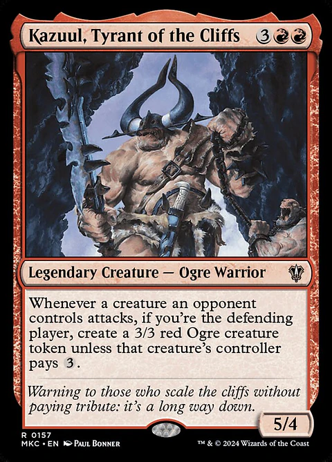 Kazuul, Tyrant of the Cliffs | Inglés | NM | MKC