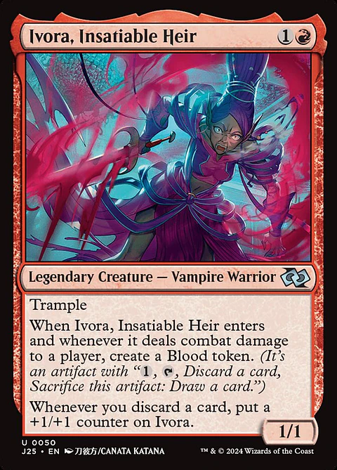 Ivora, Insatiable Heir | Español | NM | J25