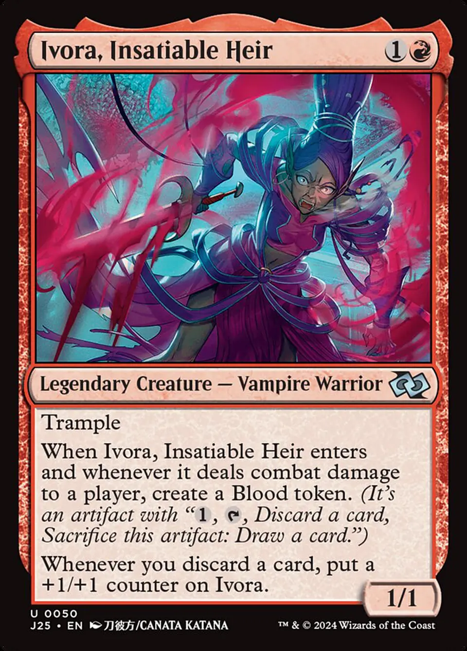 Ivora, Insatiable Heir | Español | NM | J25 1