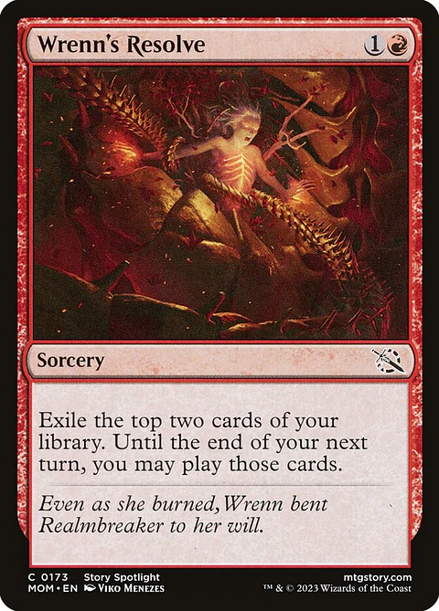 Wrenn's Resolve | Inglés | NM | MOM
