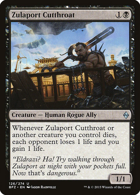 Zulaport Cutthroat | Inglés | EX | BFZ