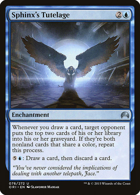 Sphinx's Tutelage | Inglés | EX | ORI