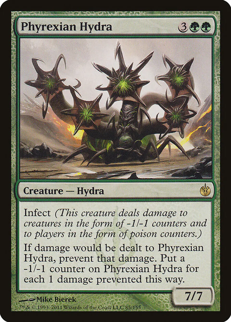 Phyrexian Hydra | Inglés | EX | MBS 1