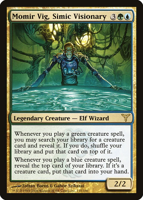 Momir Vig, Simic Visionary | Inglés | EX | DIS