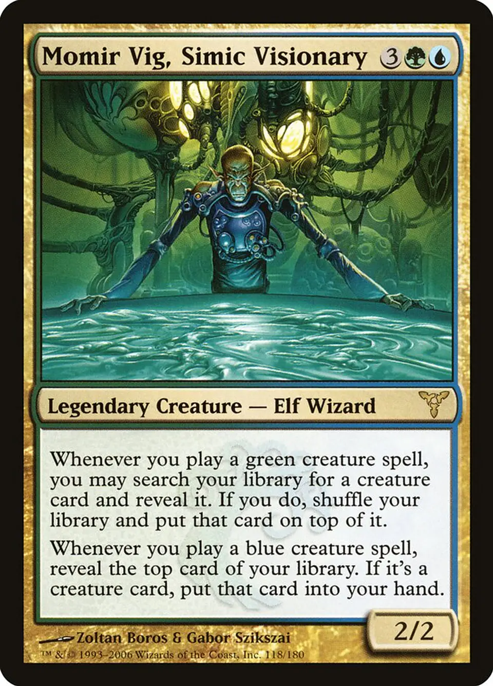 Momir Vig, Simic Visionary | Inglés | EX | DIS 1