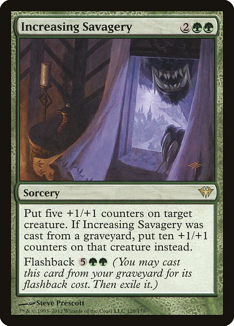Increasing Savagery | Inglés | EX | DKA