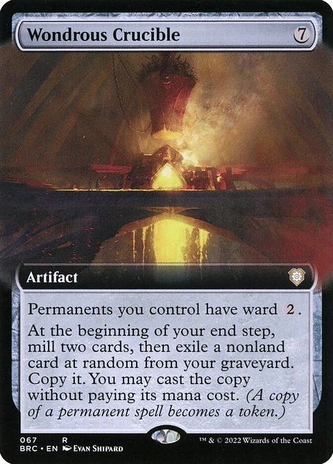 Wondrous Crucible (Extended Art) | Inglés | NM | BRC